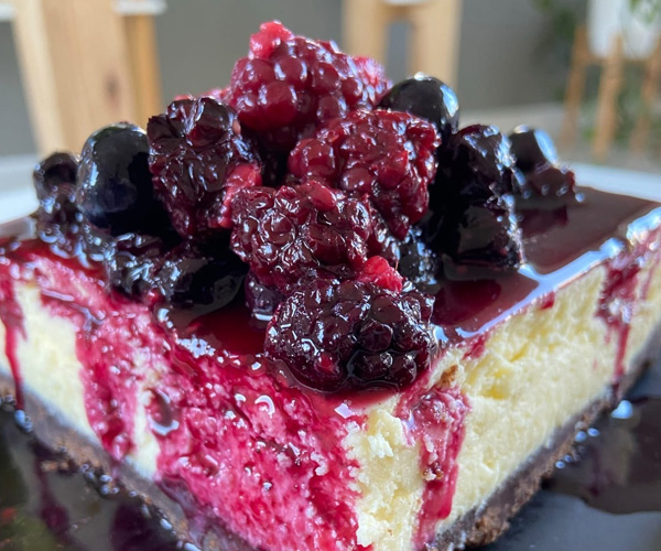 Cheesecake frutos rojos